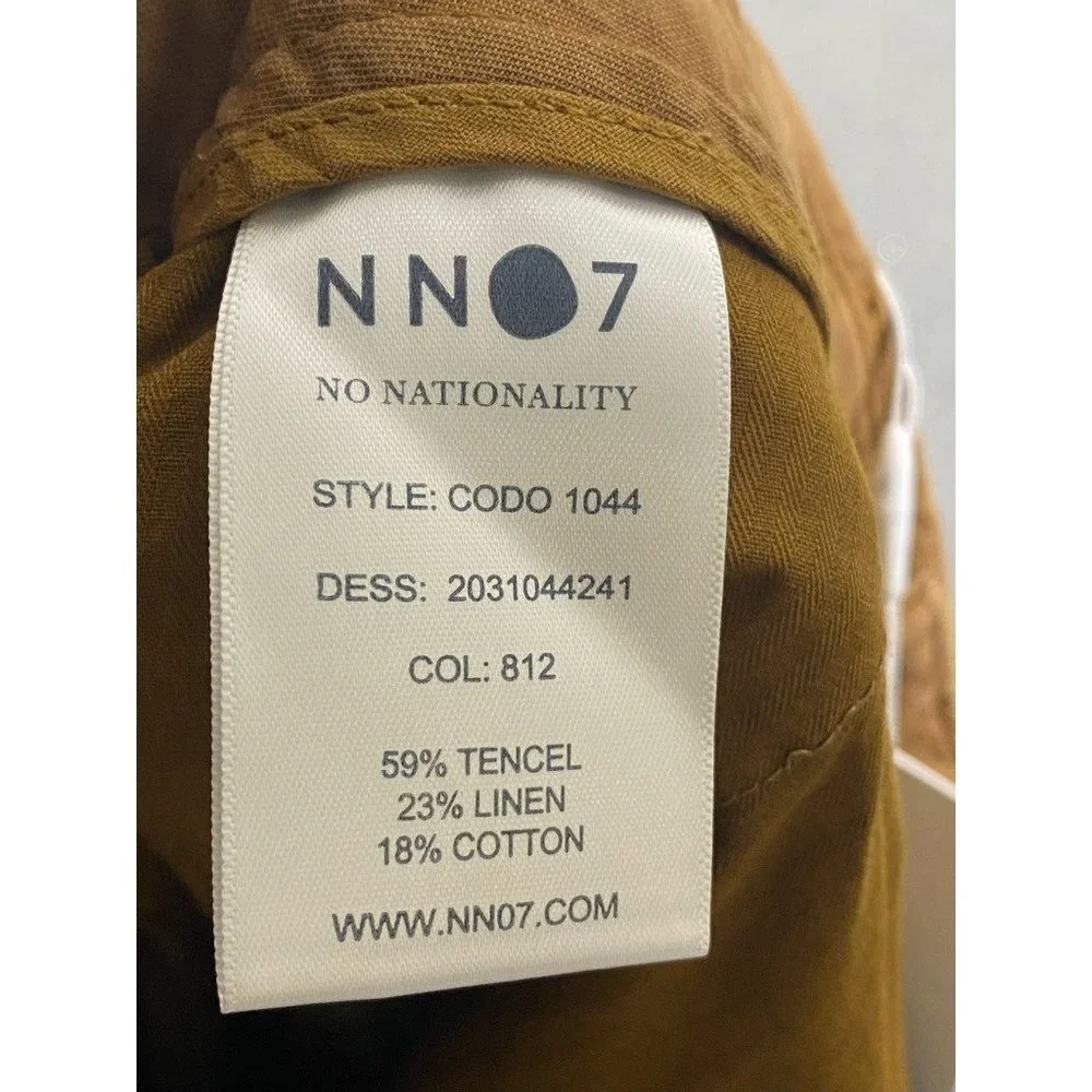 NN07‎ No Nationality Men's Codo 1044 Loose Fit Pleated Tapered Pants SZ 36x32